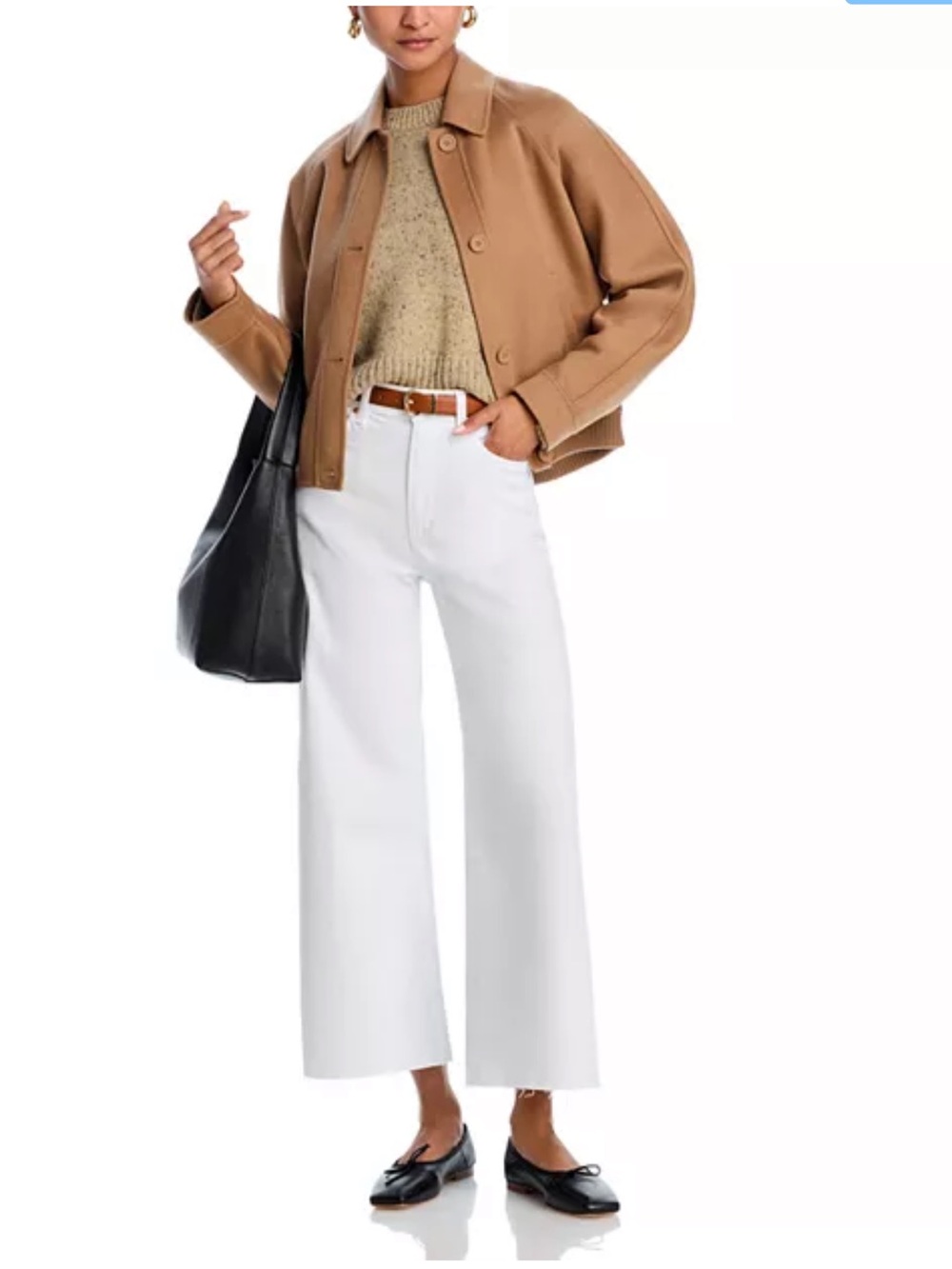 NWT Paige Anessa High Rise Wide Leg Ankle Jeans